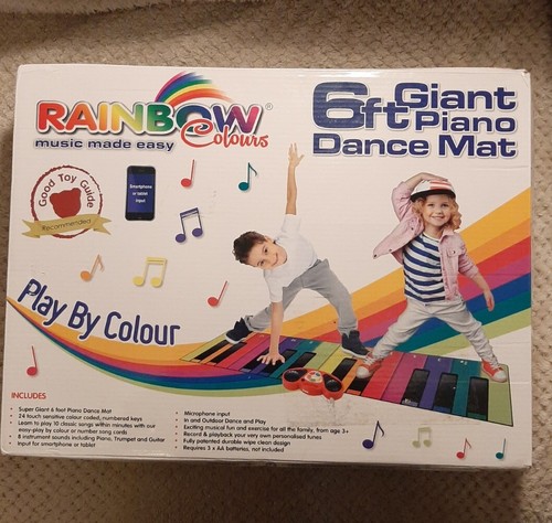 Rainbow colours 6ft giant - rainbow,