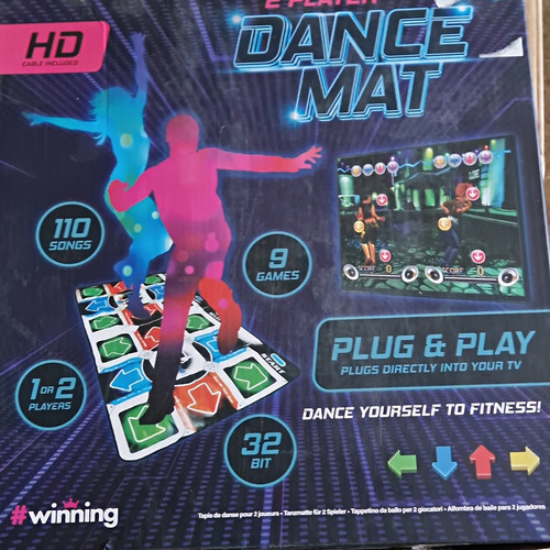 Winning dance mat plug play - plug, &